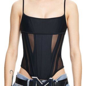 MUGLER x H&M corset top - size 6